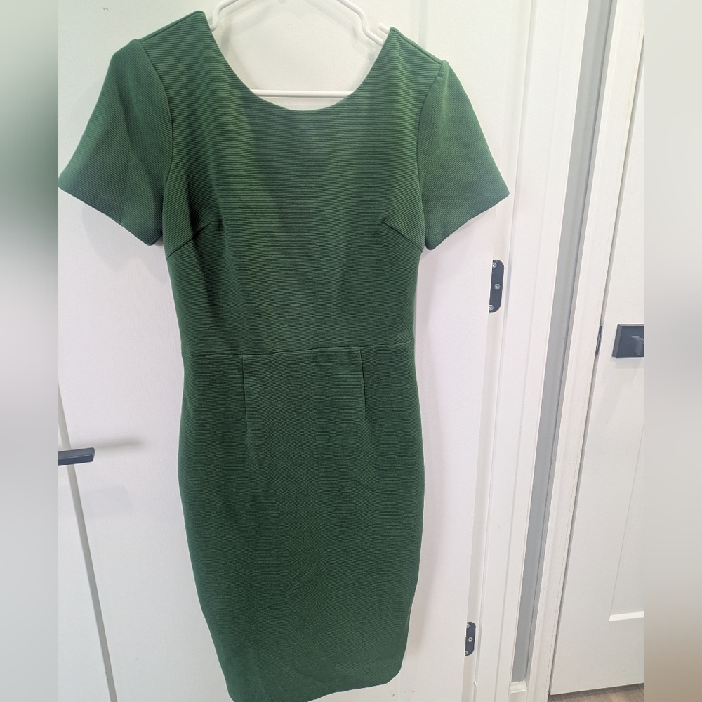 Boden Ottoman Green Dress 8p